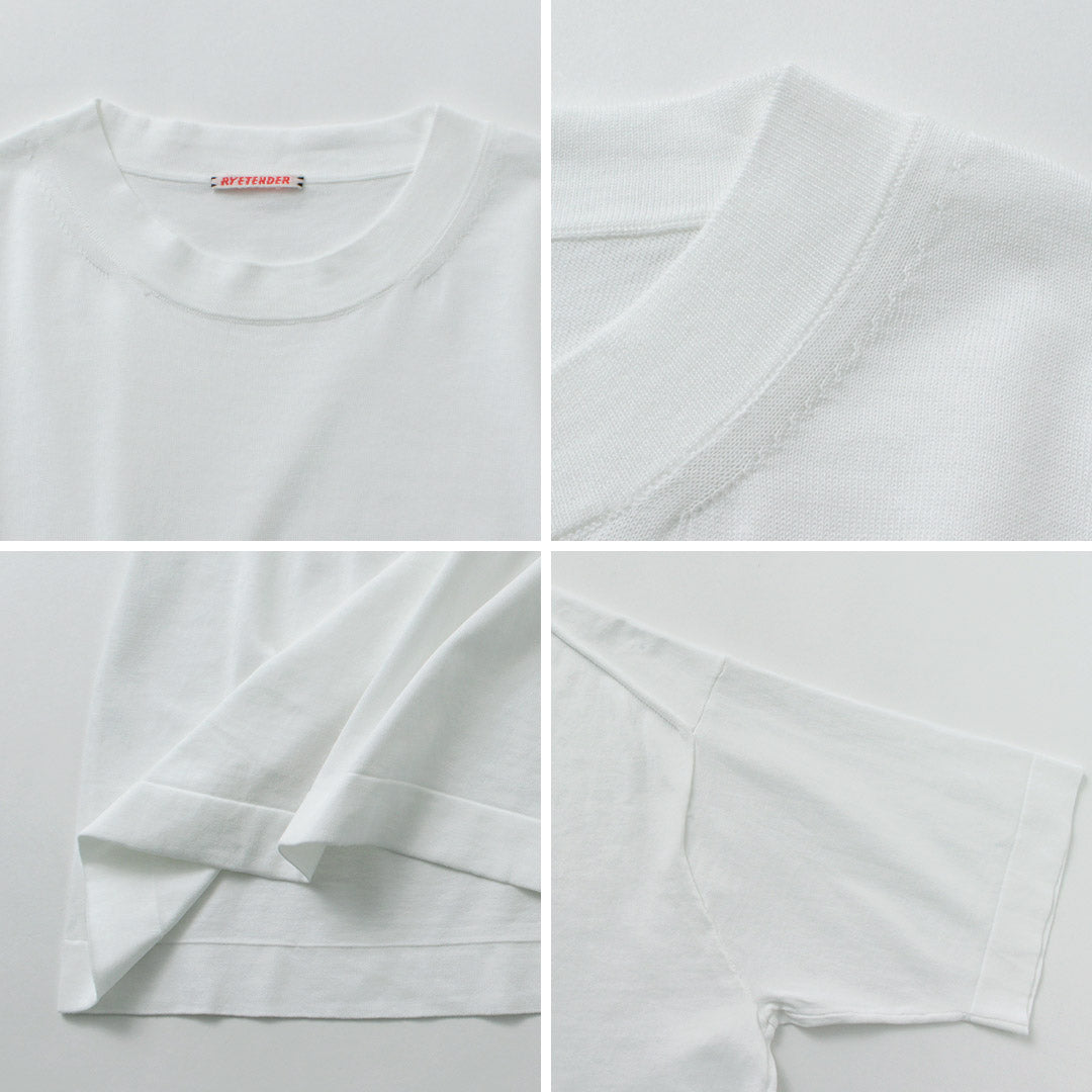 RYE TENDER / Center Tee Solid