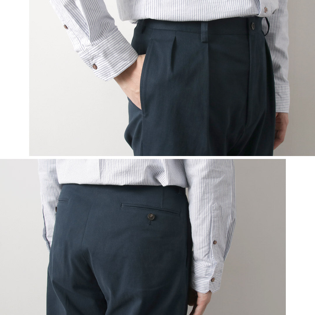 D.C.WHITE / The Navy Trousers