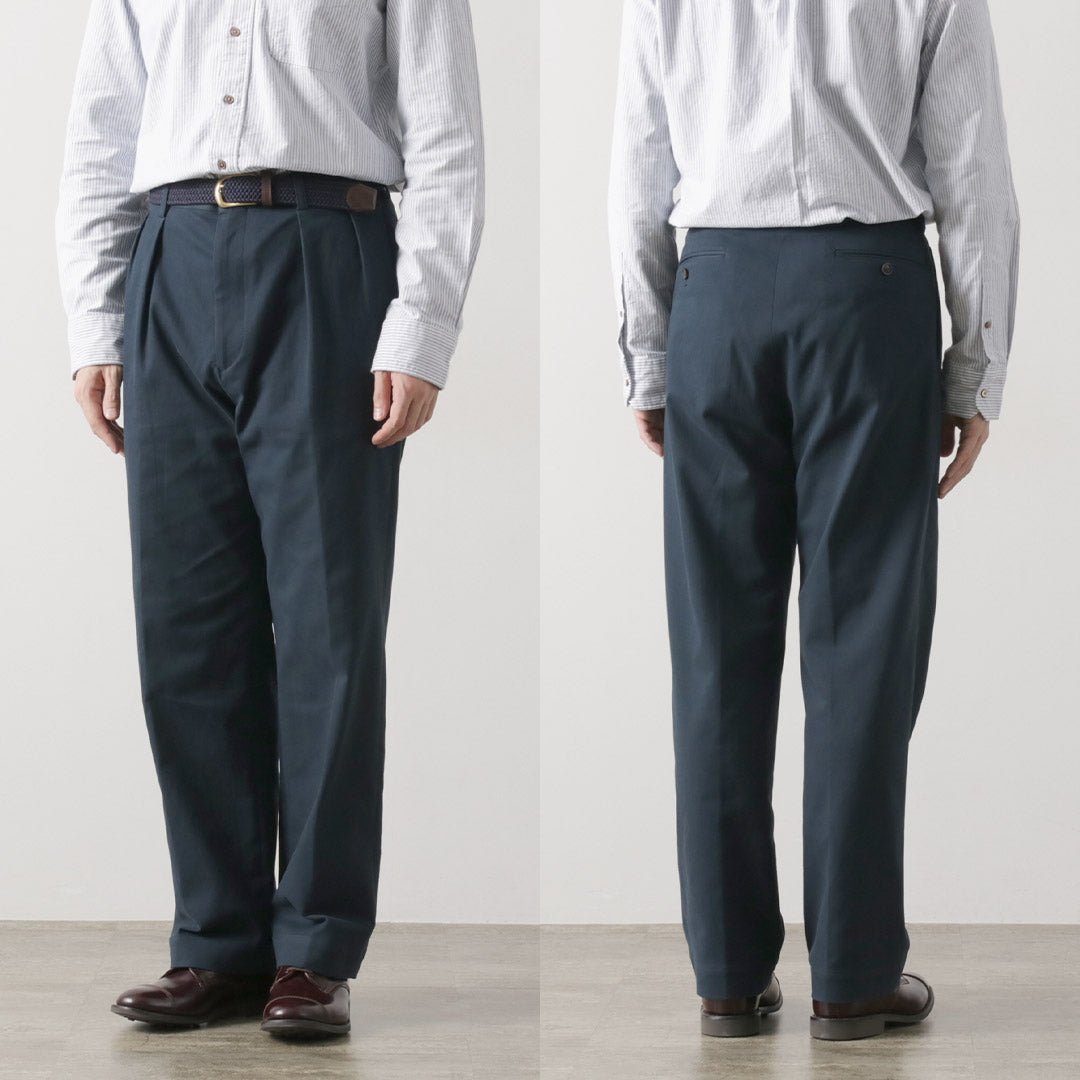 D.C.WHITE / The Navy Trousers