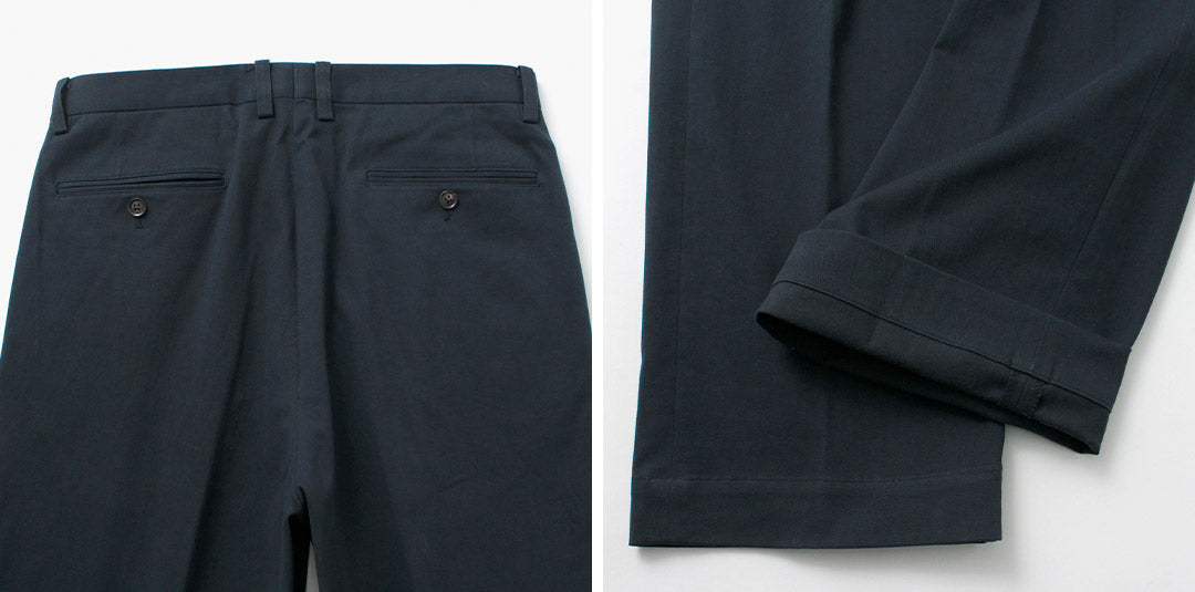 D.C.WHITE / The Navy Trousers