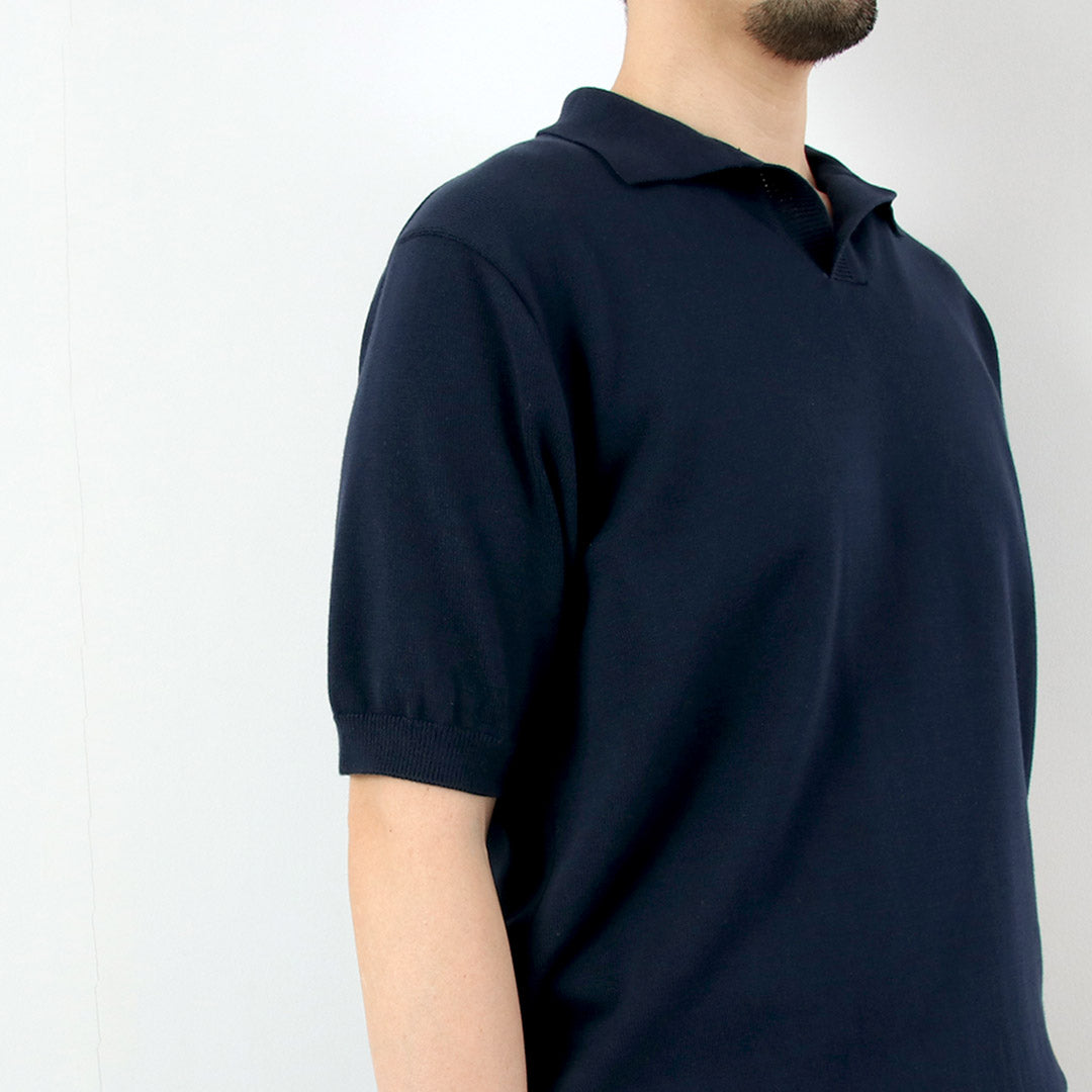 FUJITO / Polo Skipper de seda y algodón