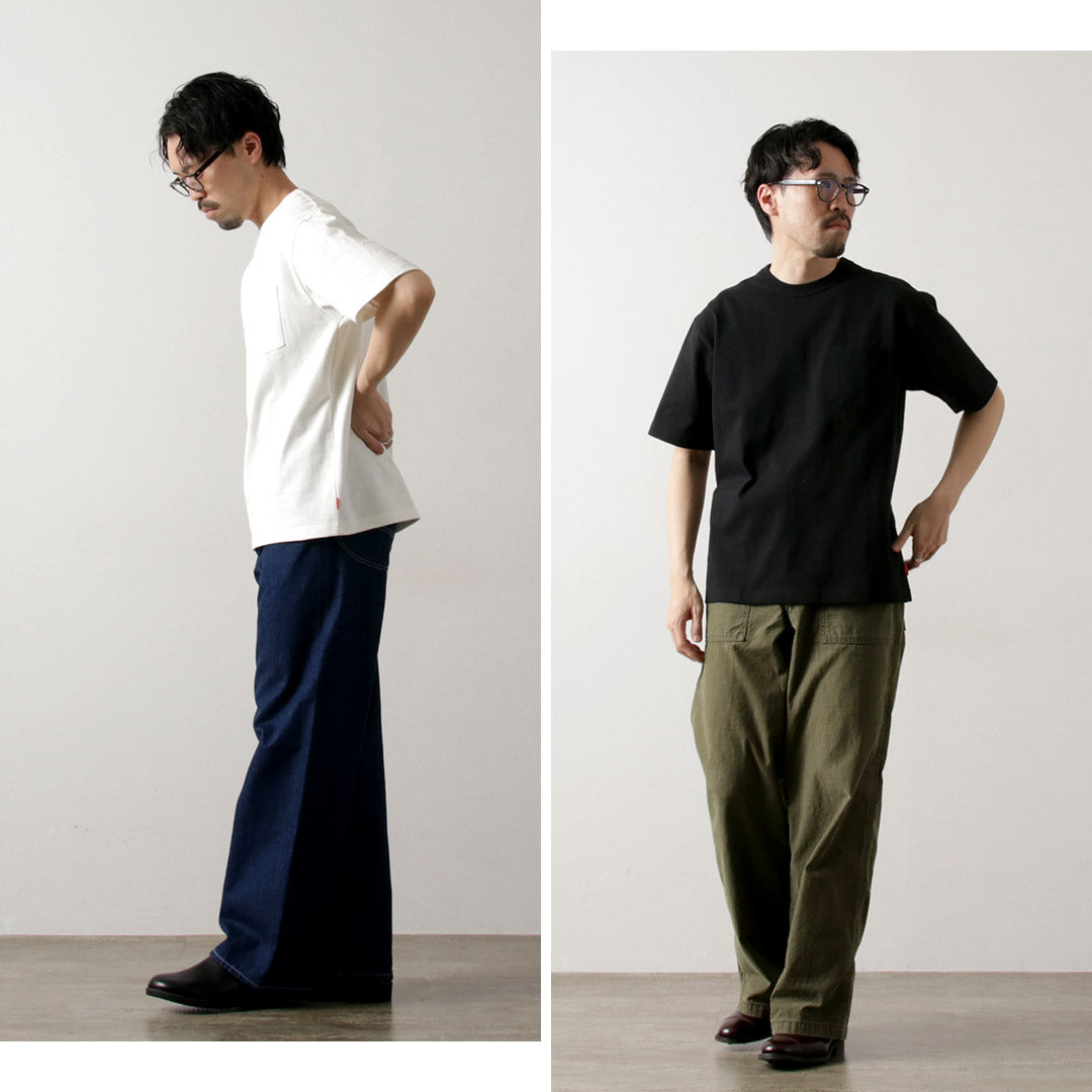 HEALTHKNIT / Max Weight 9oz Crew Neck Short Sleeve Pocket T-Shirt