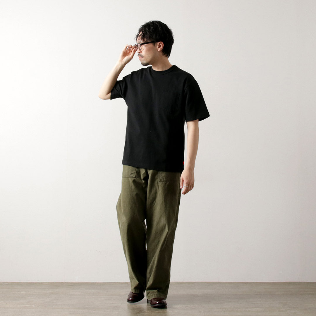 HEALTHKNIT / Max Weight 9oz Crew Neck Short Sleeve Pocket T-Shirt
