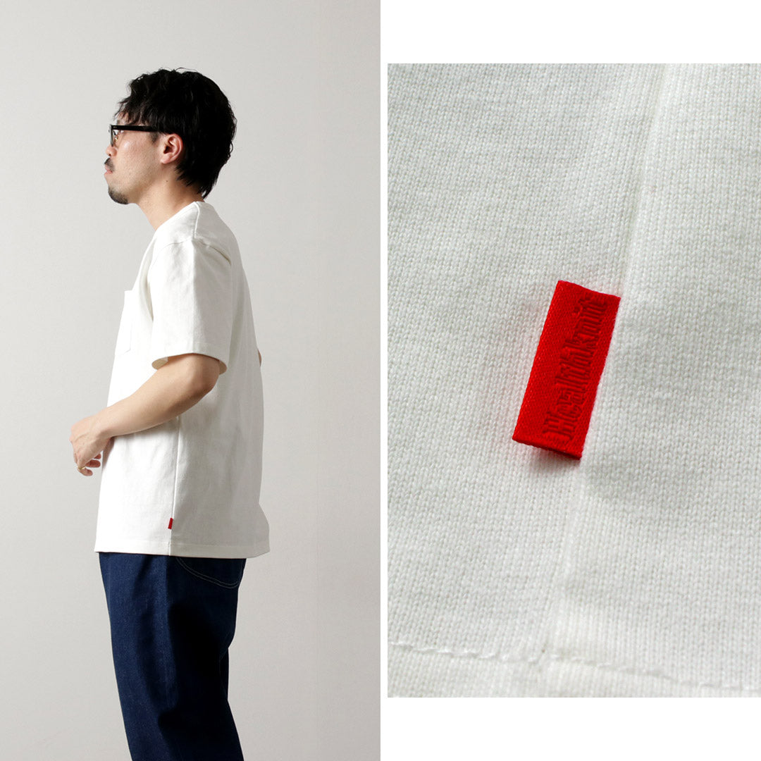 HEALTHKNIT / Max Weight 9oz Crew Neck Short Sleeve Pocket T-Shirt