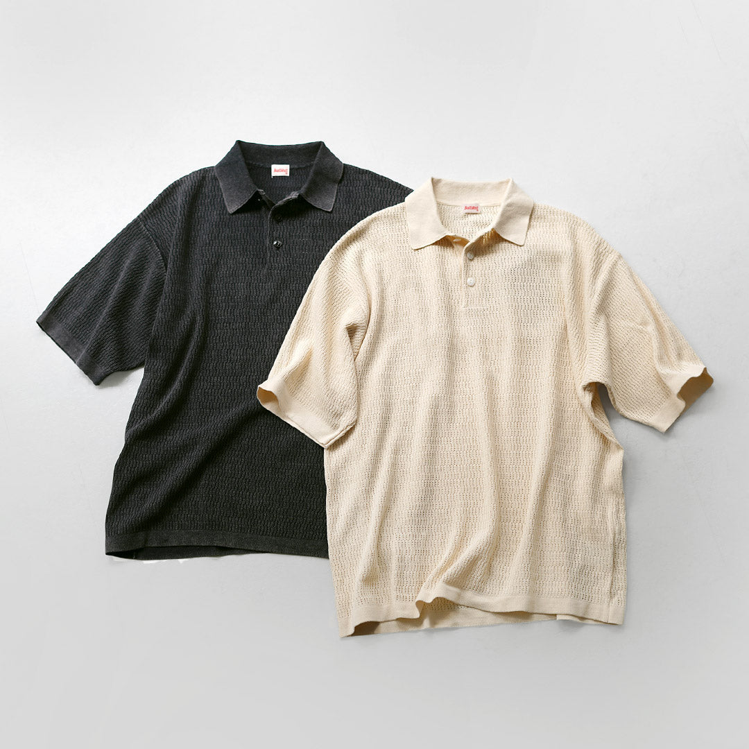 HEALTHKNIT / Short Sleeve Knit Polo Shirt 2026 Model