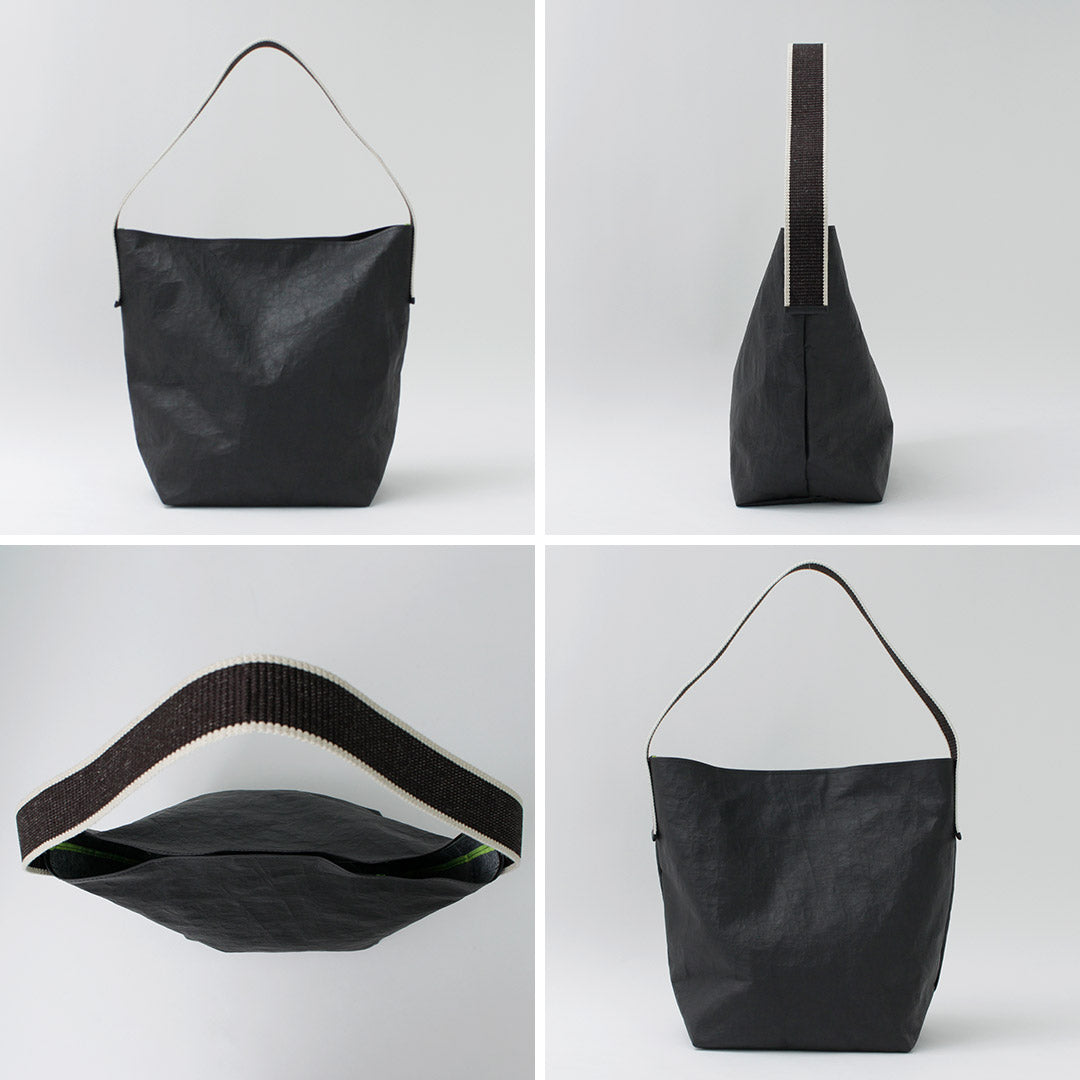 SENTI / Dyneema Leather Box Type Shoulder Bag