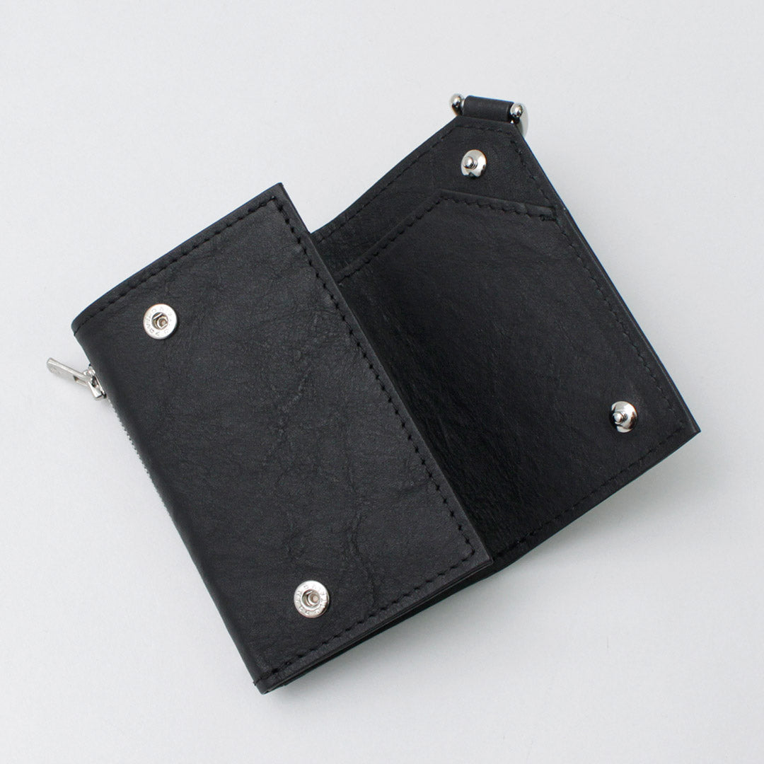 SENTI / Dyneema Leather Trifold Slim Wallet