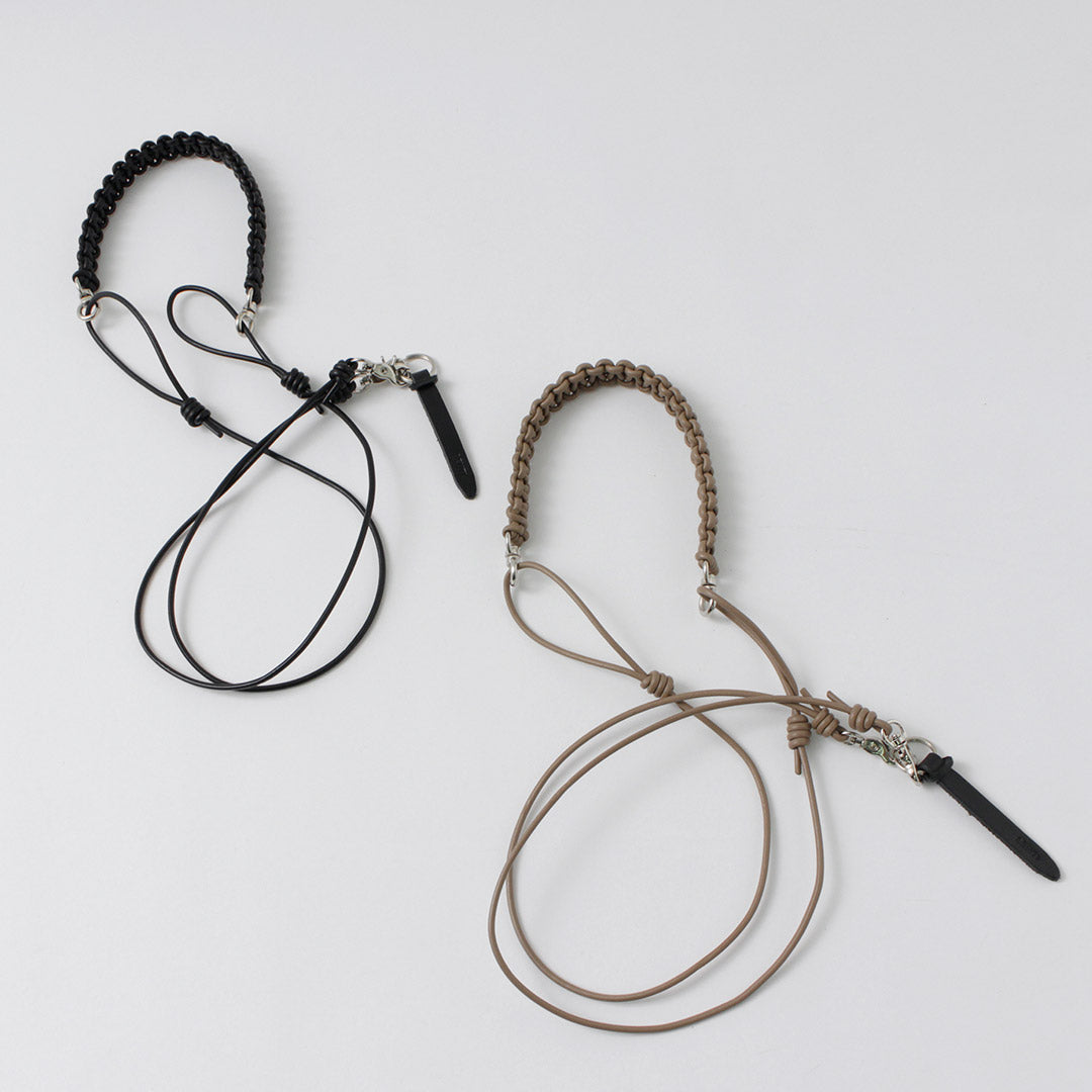 SENTI / Leather Braid Multi-Strap