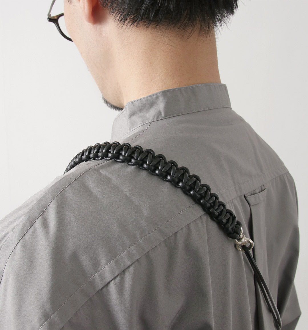 SENTI / Leather Braid Multi-Strap