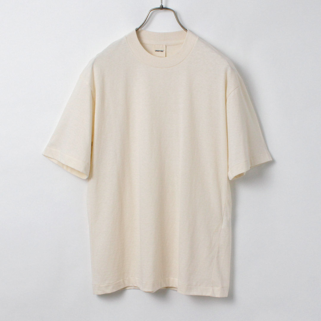 UNDYED / Unbleached Organic Cotton T-shirt