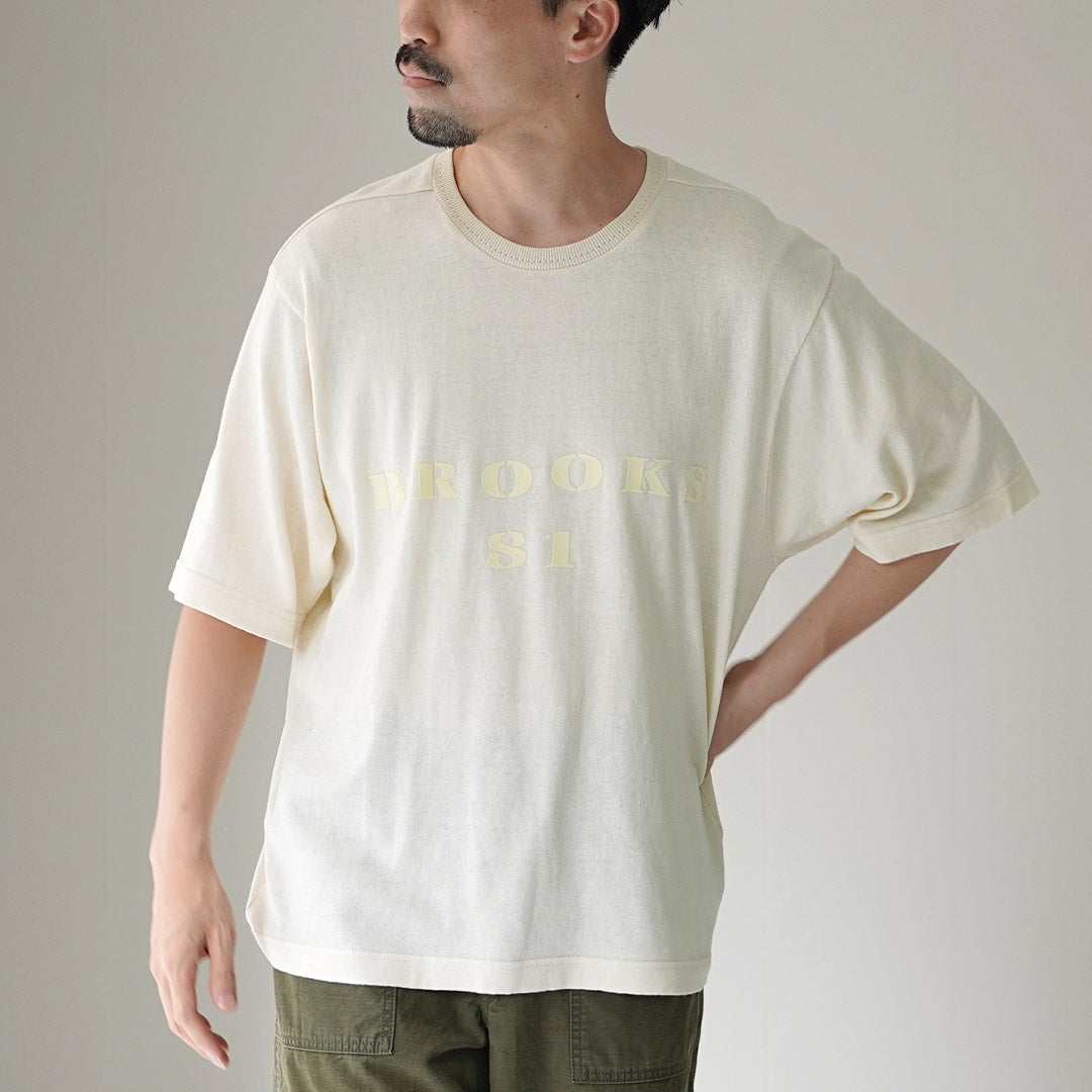UNDYED / Undyed Organic Cotton 18GG Knit Sew BROOKS81
