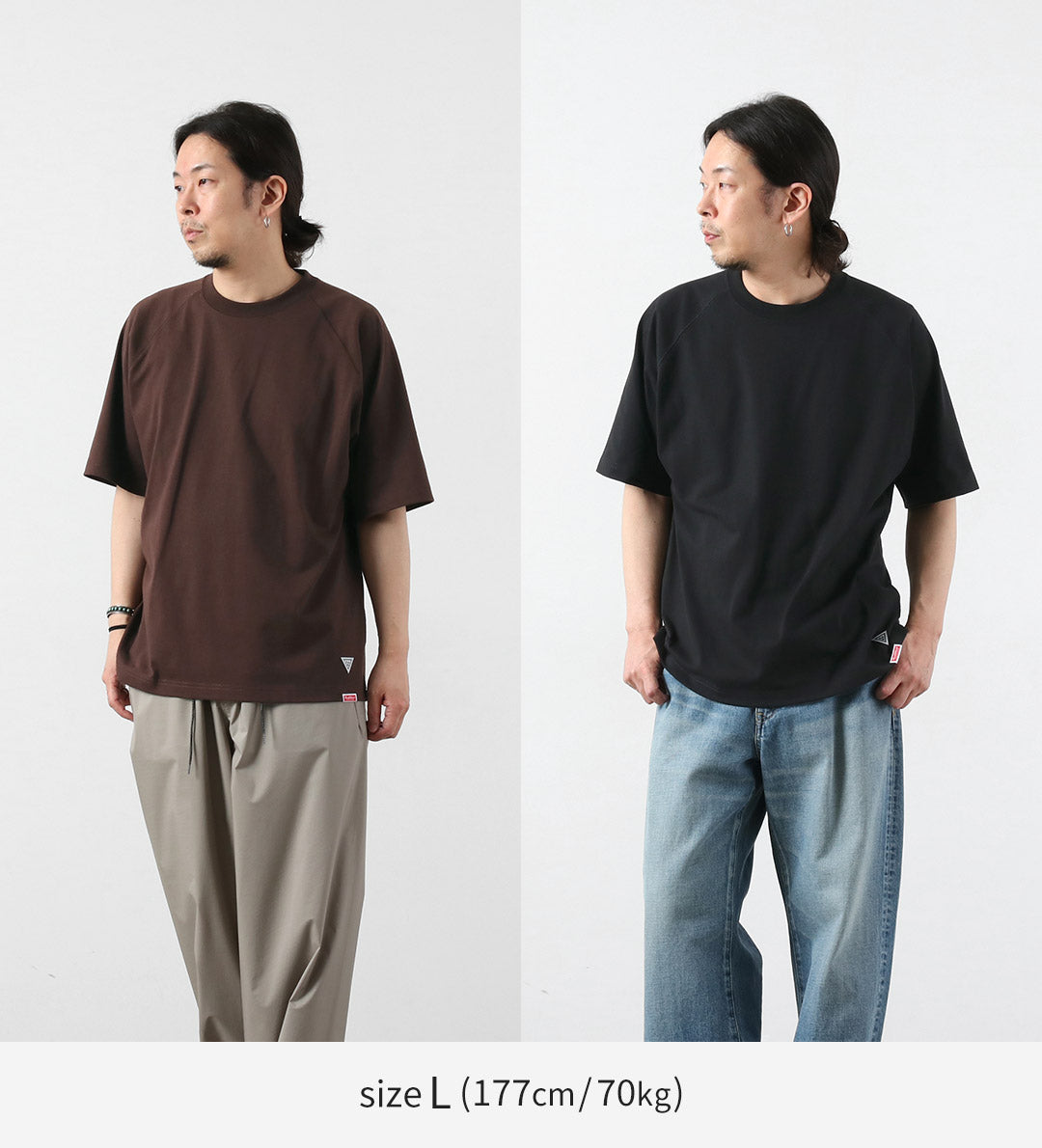 HEALTHKNIT / RAG 合作插肩短袖寬T卹 開尾乾爽針織衫