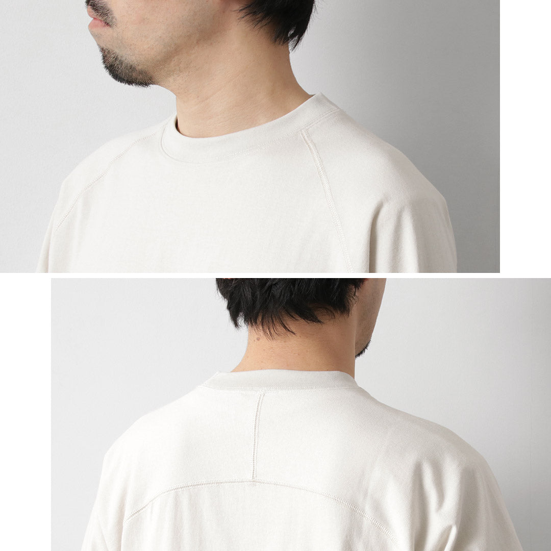 HEALTHKNIT / RAG 合作插肩短袖寬T卹 開尾乾爽針織衫