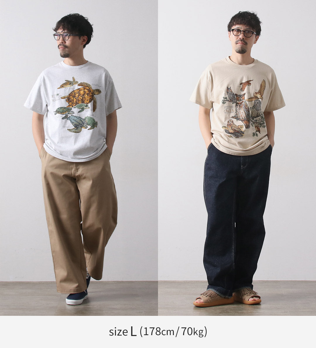 LIBERTY GRAPHICS / Animal Print T-Shirt