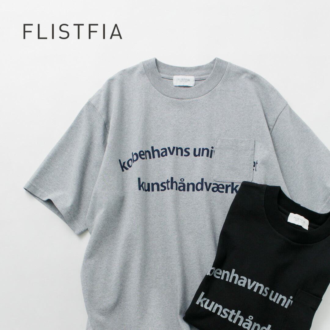 FLISTFIA / Printed Pocket T-Shirt