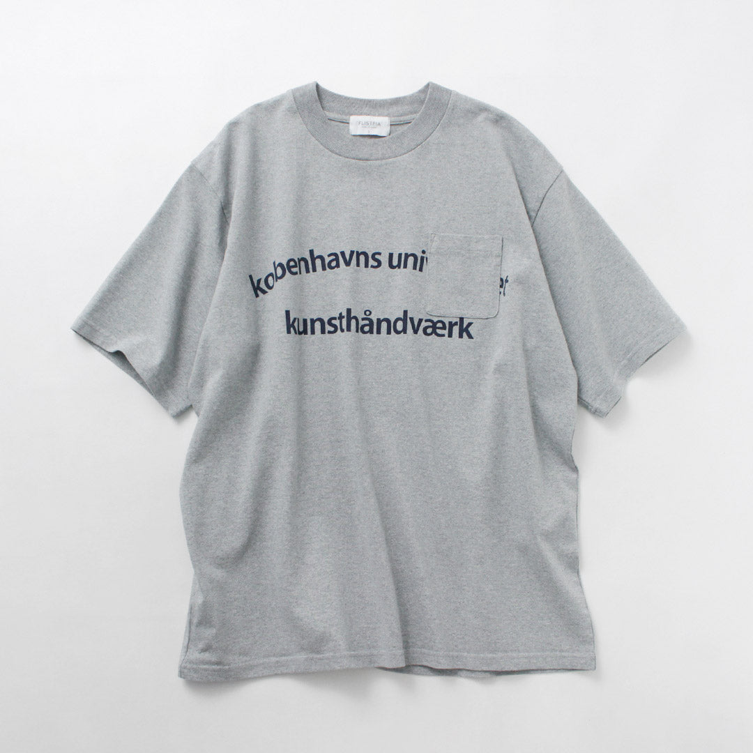 FLISTFIA / Printed Pocket T-Shirt
