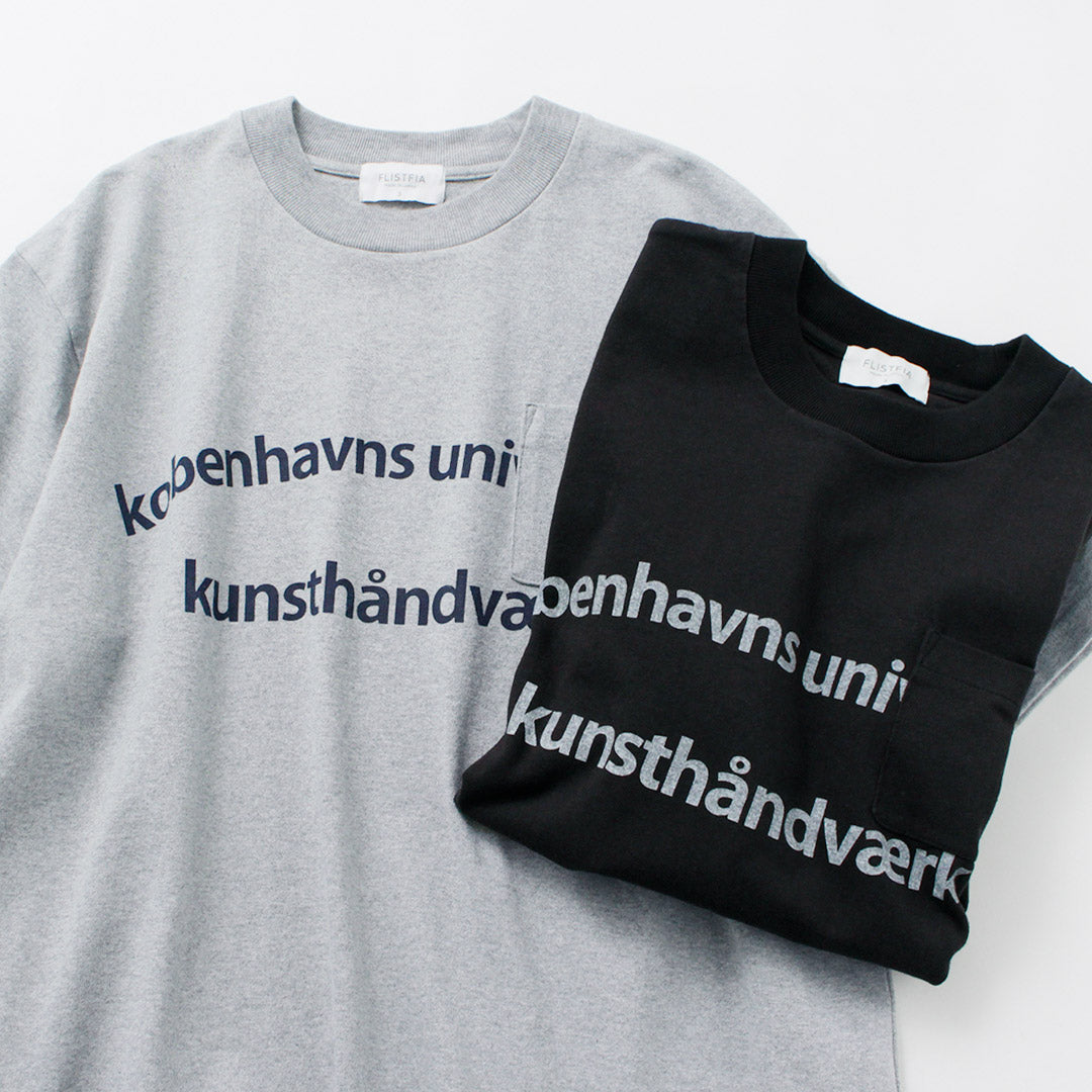 FLISTFIA / Printed Pocket T-Shirt