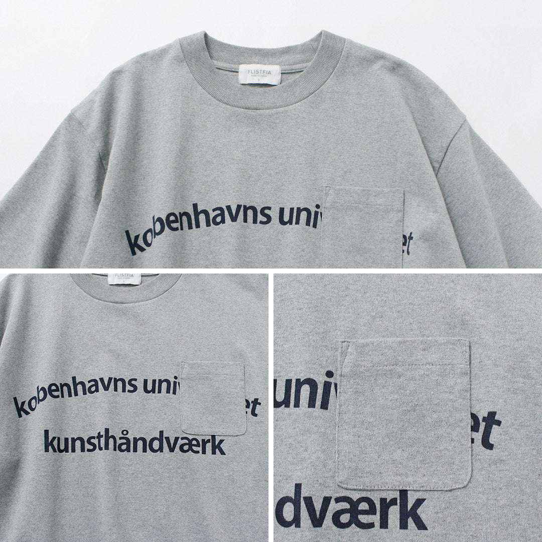 FLISTFIA / Printed Pocket T-Shirt