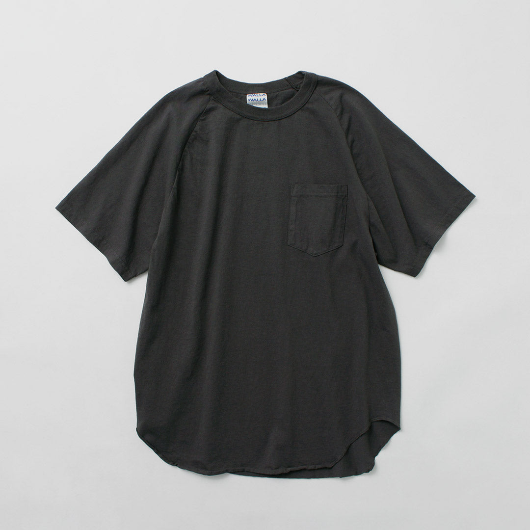WALLA WALLA SPORT / Short Sleeve Pocket Baseball T-Shirt