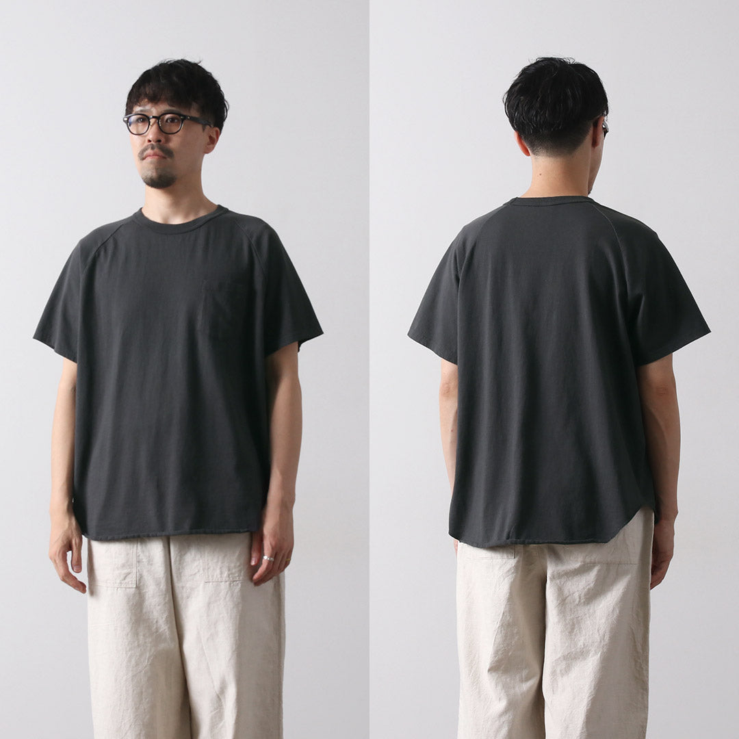 WALLA WALLA SPORT / Short Sleeve Pocket Baseball T-Shirt