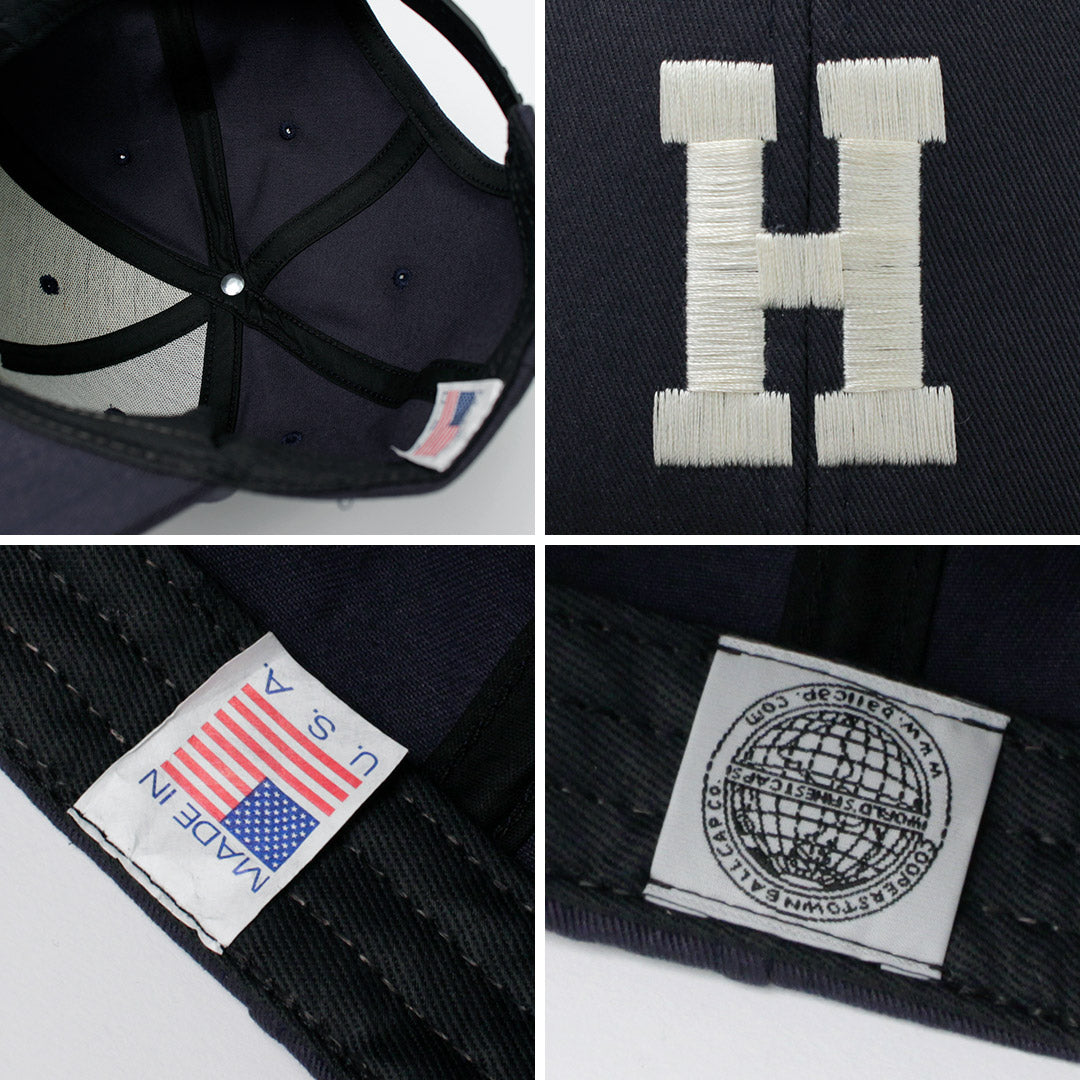 COOPERSTOWN BALL CAP / High Crown Snapback Cap