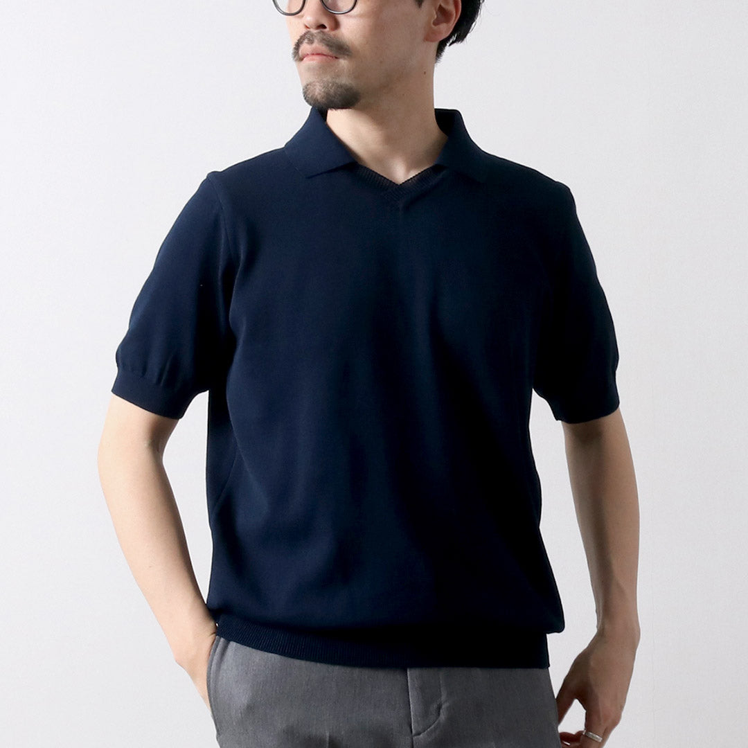 RINASCENTE / Hybrid Knit Skipper Polo