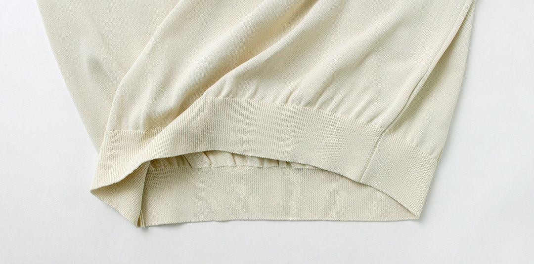 RINASCENTE / Hybrid Knit Skipper Polo Shirt