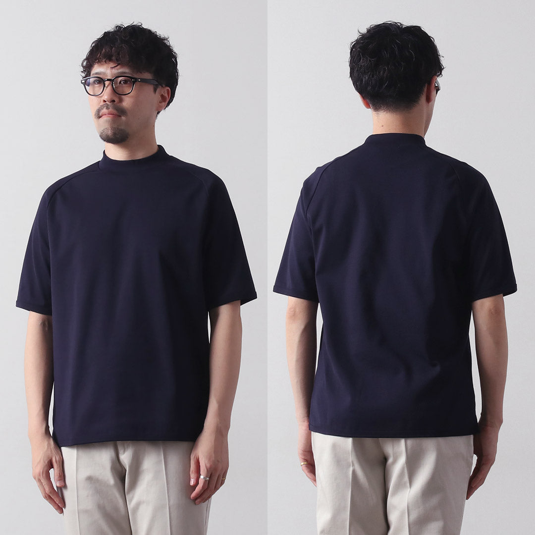 RE MADE IN TOKYO JAPAN / Perfect Inner Mock Neck Half Sleeve T-Shirt