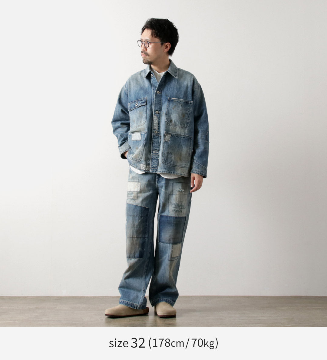 UNIVERSAL OVERALL / 12.75 oz. Remake Painted Pants