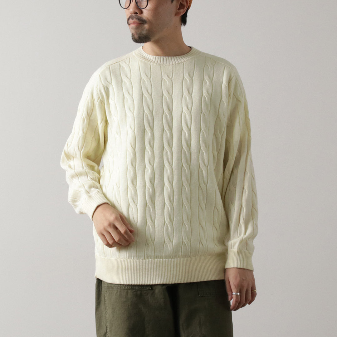 RYE TENDER / Bleecker Cable Sweater