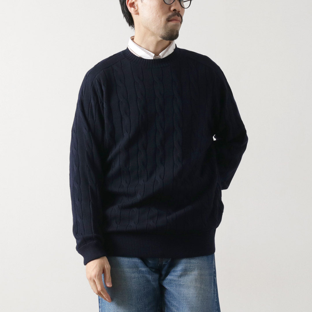 RYE TENDER / Bleecker Cable Sweater