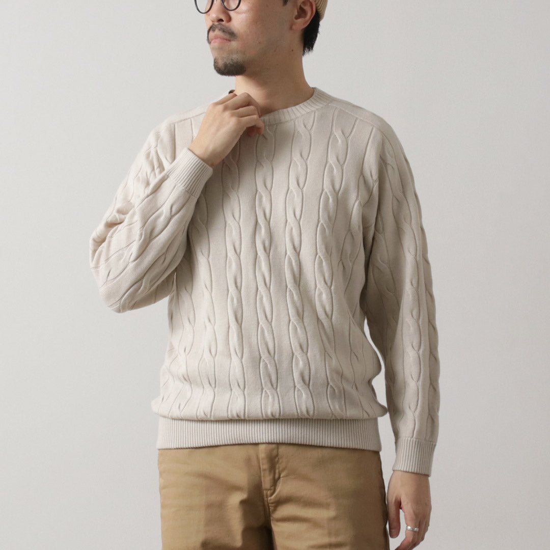 RYE TENDER / Bleecker Cable Sweater