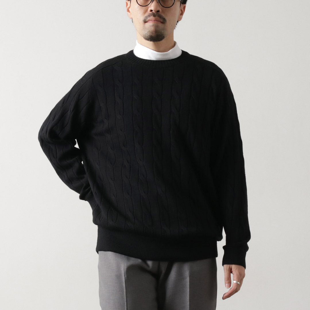 RYE TENDER / Bleecker Cable Sweater