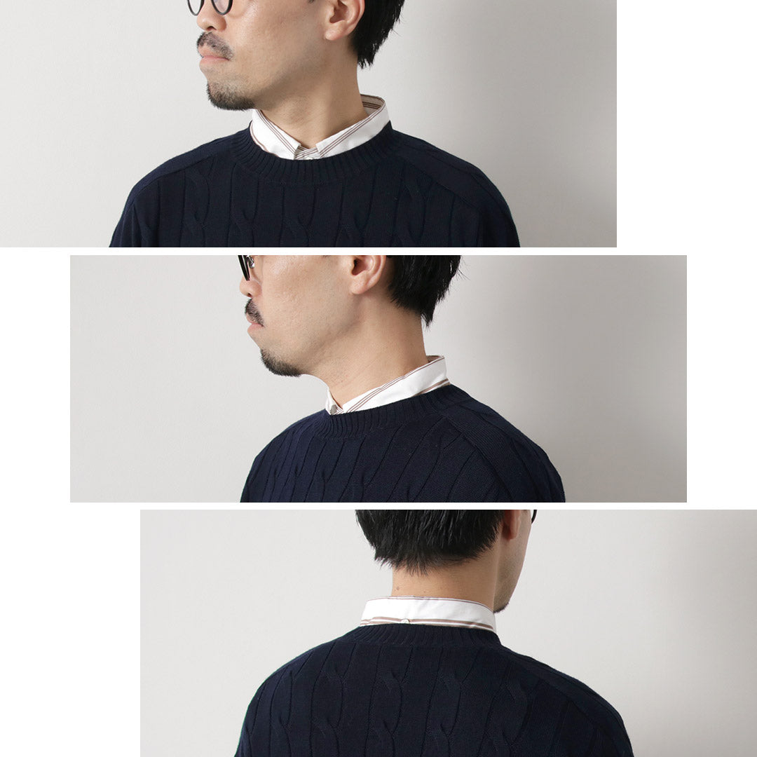 RYE TENDER / Bleecker Cable Sweater