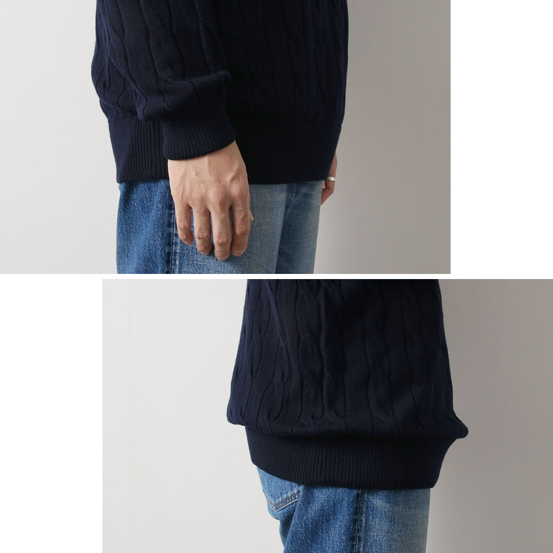 RYE TENDER / Bleecker Cable Sweater