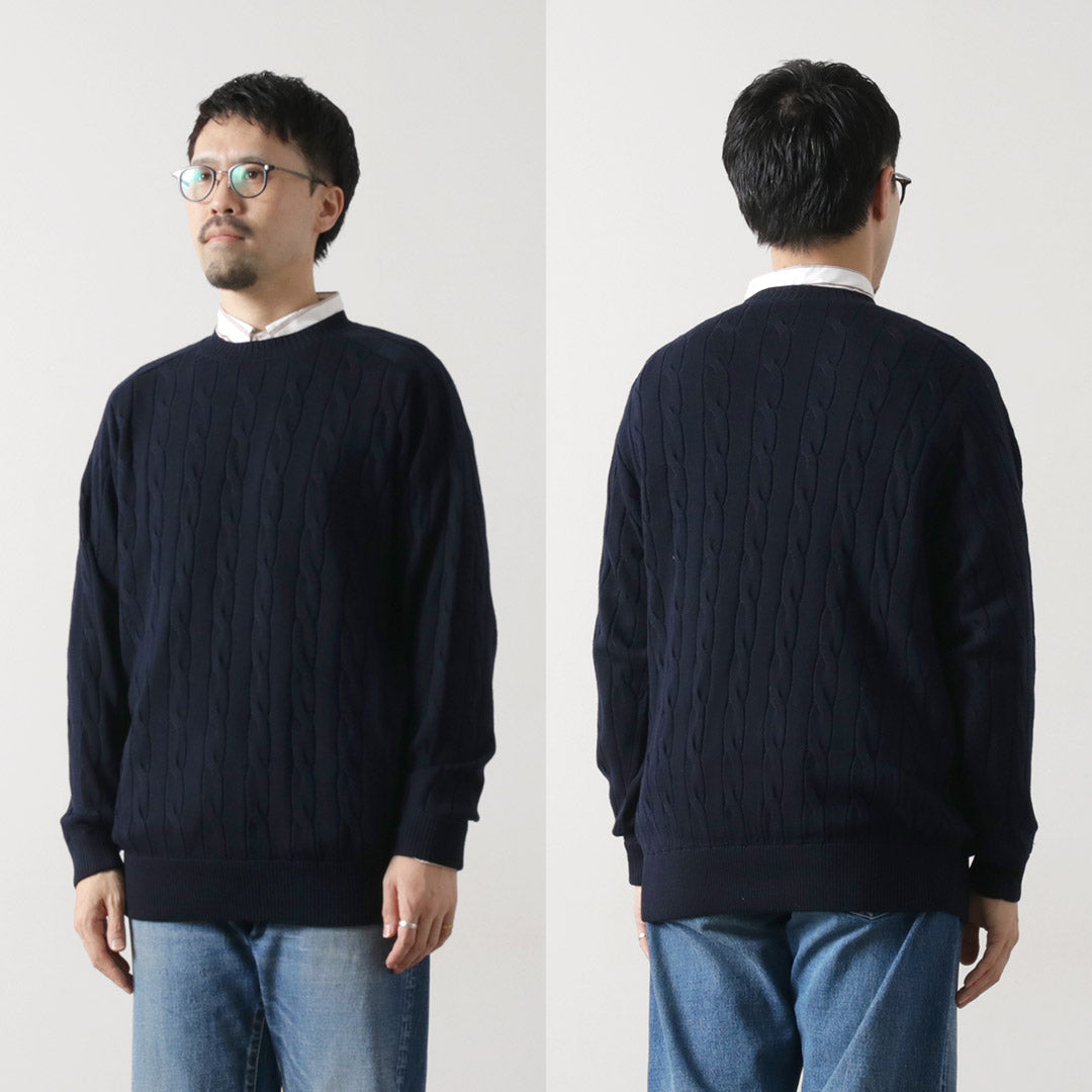 RYE TENDER / Bleecker Cable Sweater