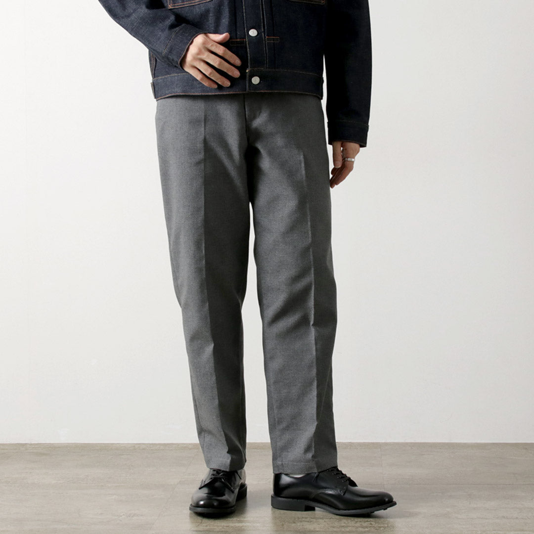 FOB FACTORY / F0538 STA-PREST wide pants