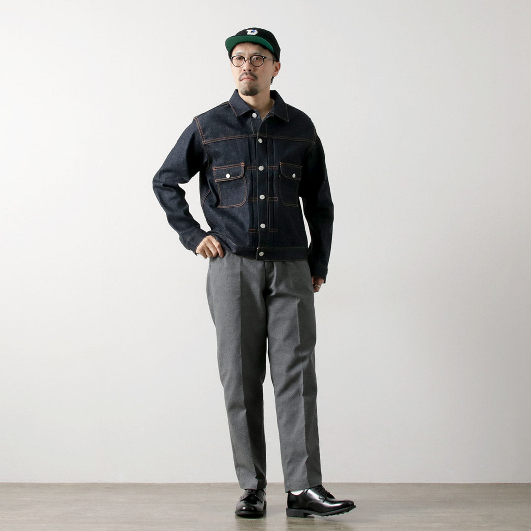 FOB FACTORY / F0538 STA-PREST wide pants