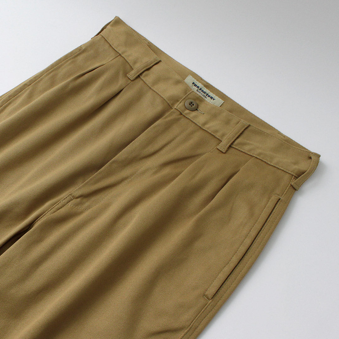 FOB FACTORY / F0535 Classic Trousers