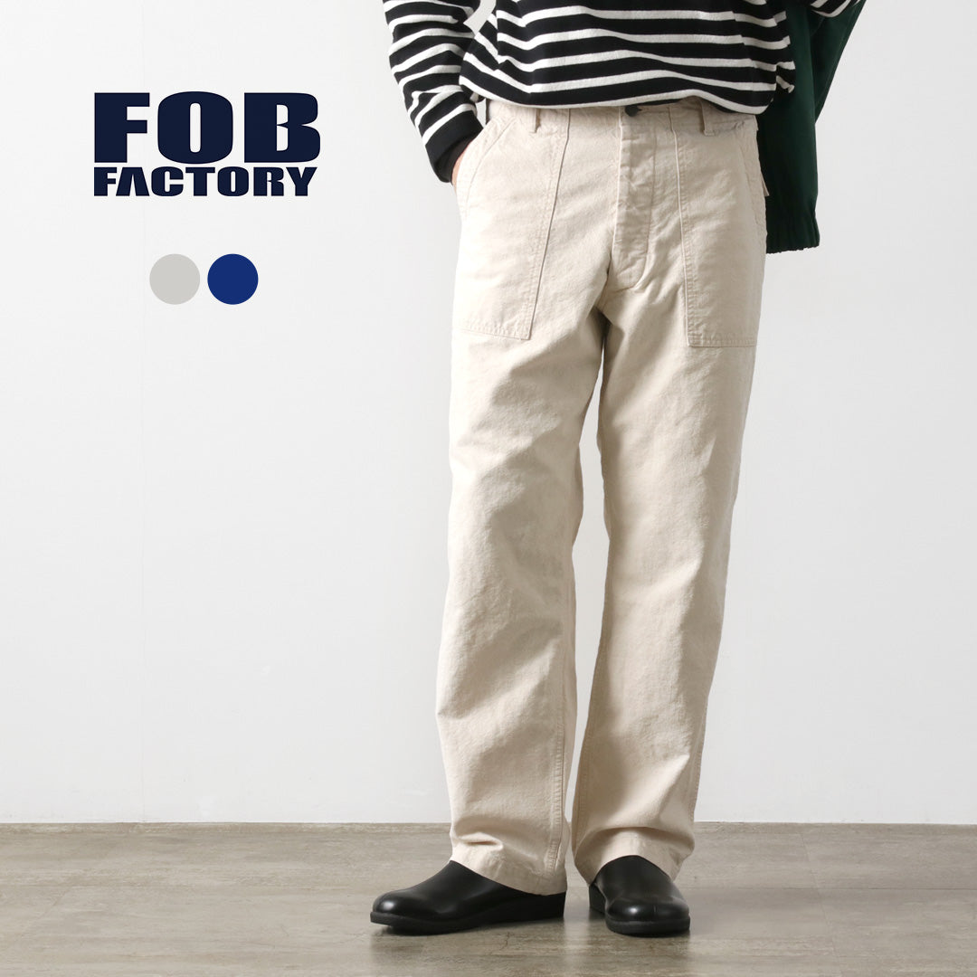 FOB FACTORY / Cotton Hemp Fatigue Pants