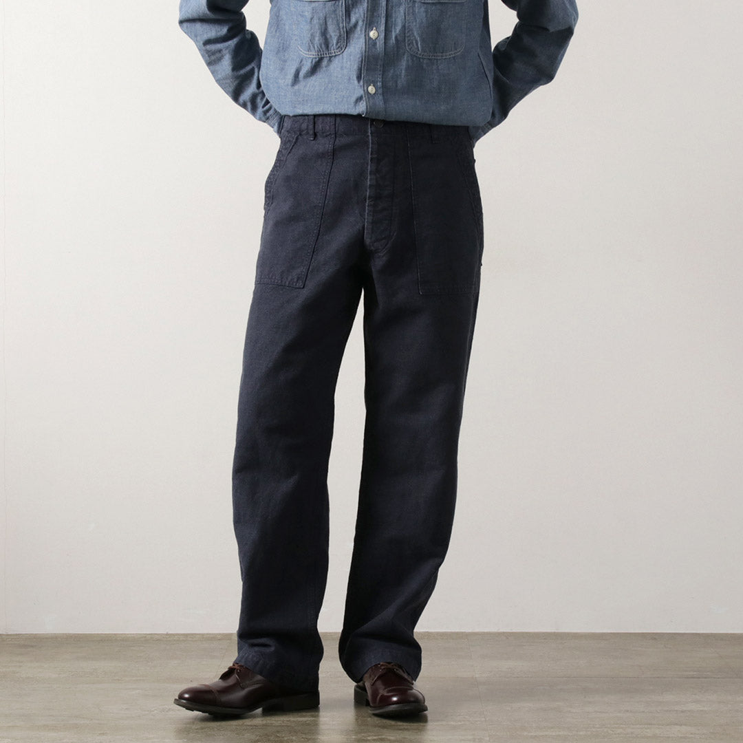 FOB FACTORY / Cotton Hemp Fatigue Pants