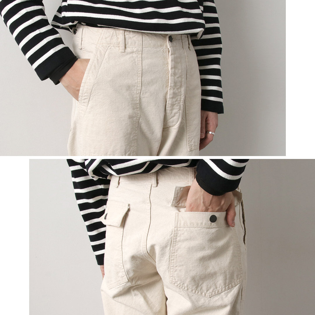 FOB FACTORY / Cotton Hemp Fatigue Pants