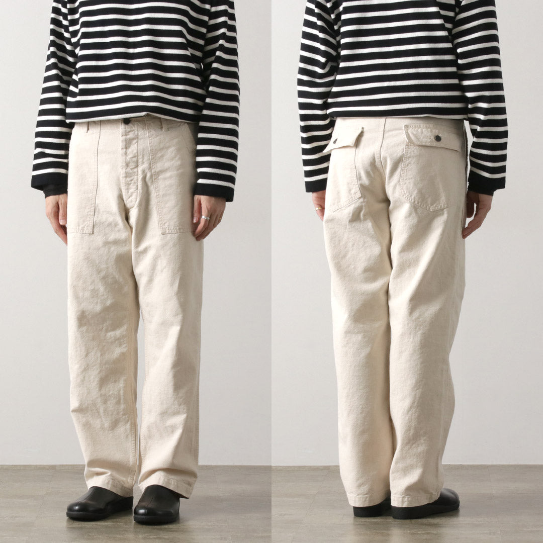 FOB FACTORY / Cotton Hemp Fatigue Pants