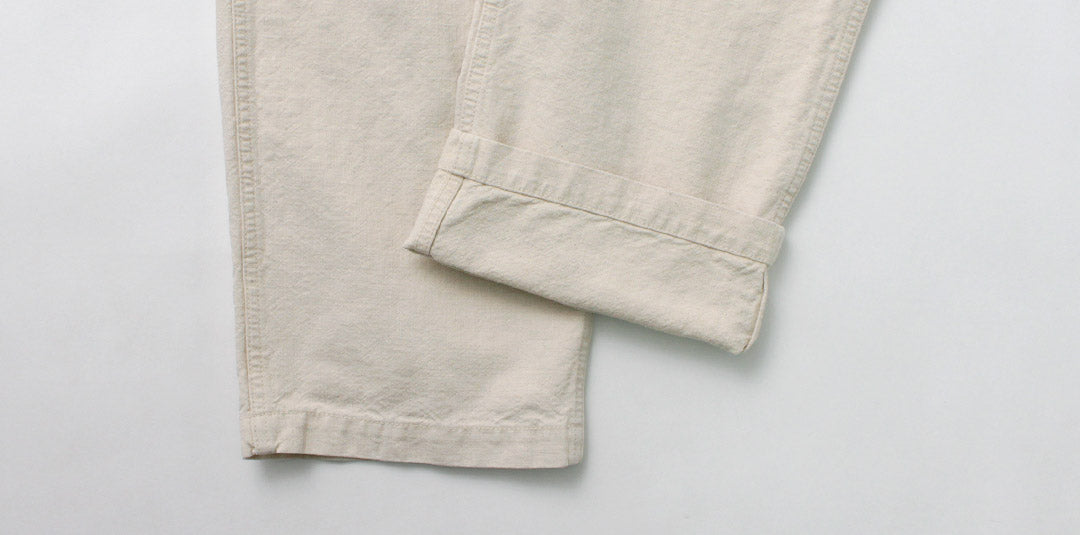 FOB FACTORY / Cotton Hemp Fatigue Pants