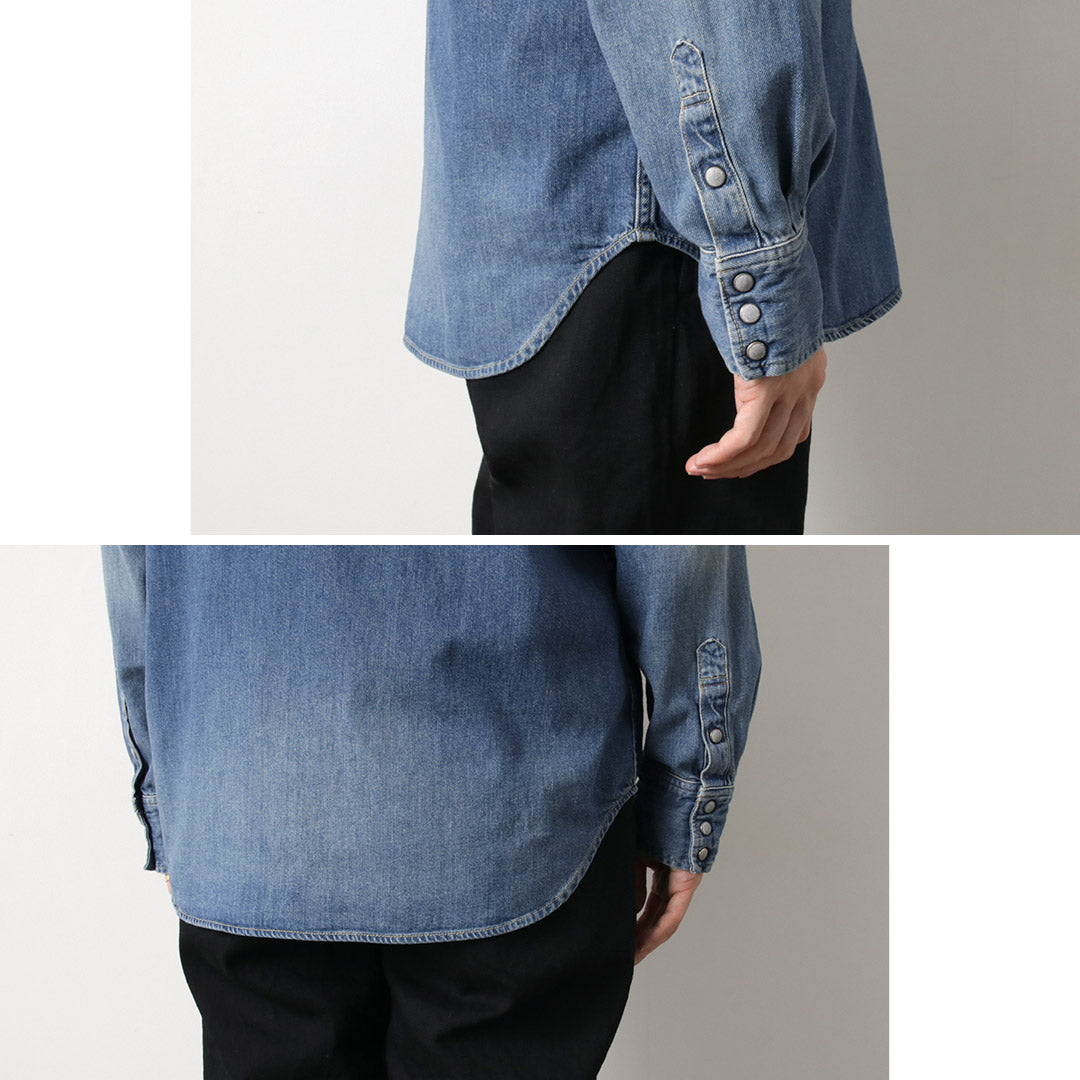 FOB FACTORY / F3506 Denim Western Shirt