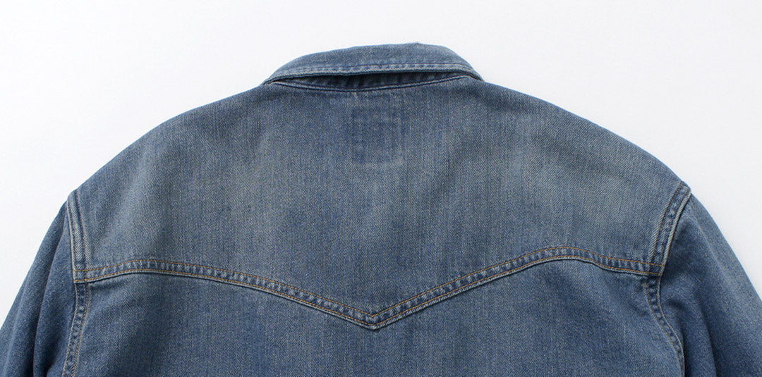 FOB FACTORY / F3506 Denim Western Shirt