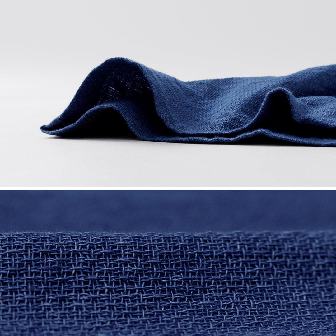 FOB FACTORY / F3508 Indigo Gauze Holiday Shirt
