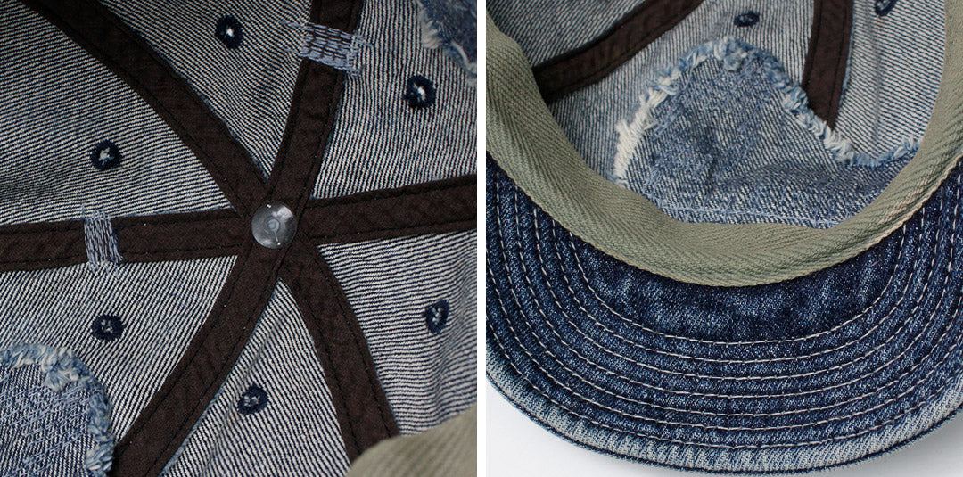 HIGHER / Selvage Denim Remake Cap