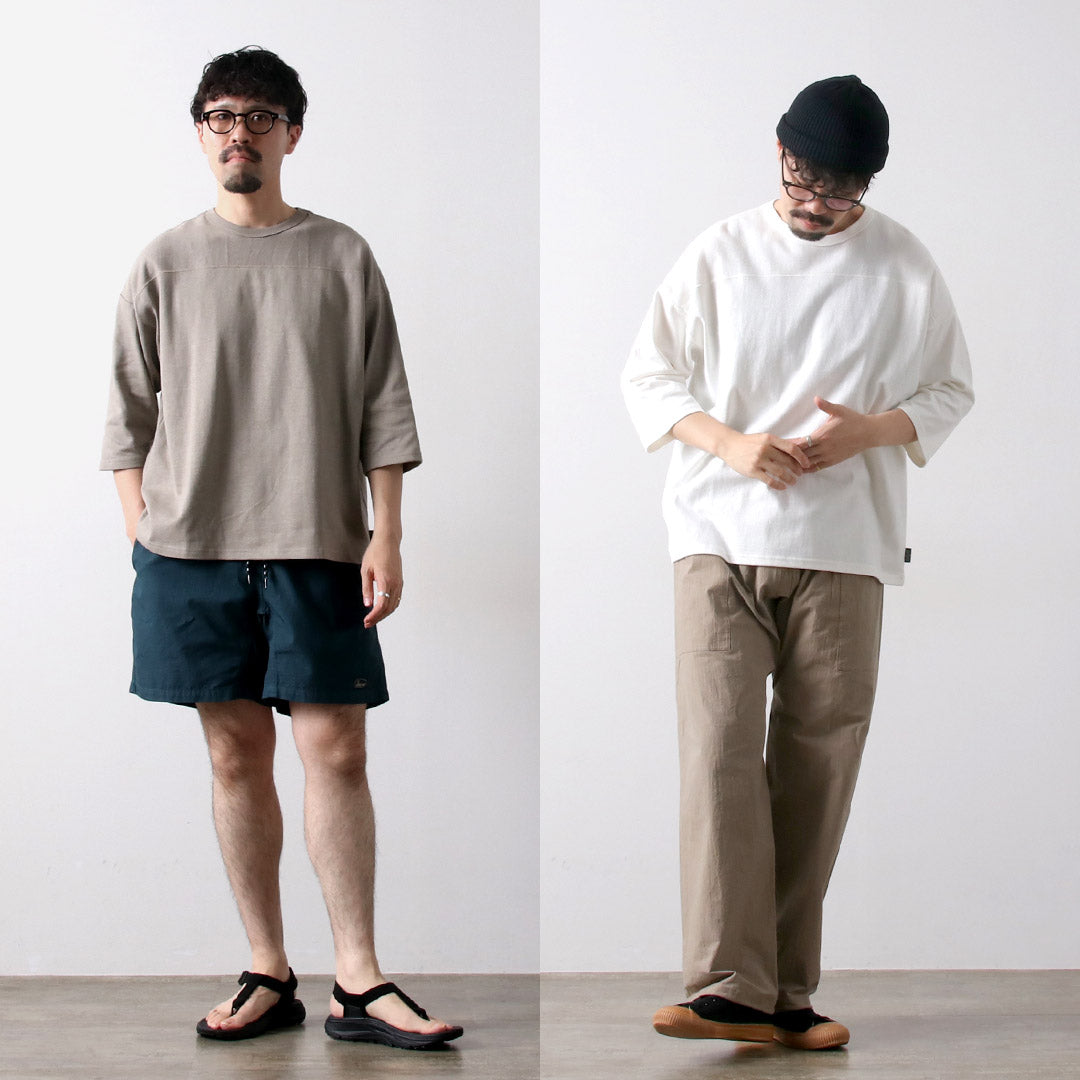 GOHEMP / 10oz Heavy Weight Wide Football T-shirt