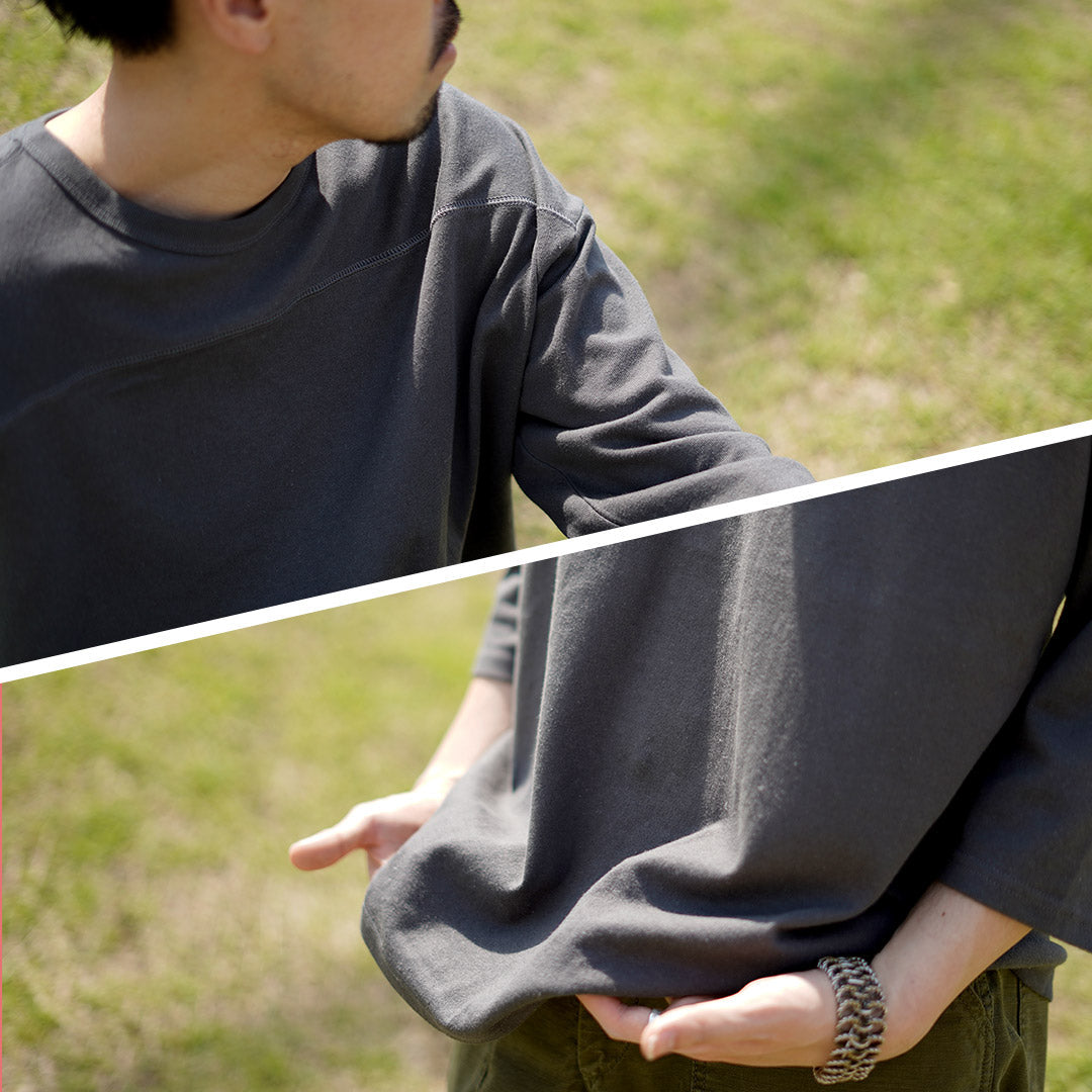GOHEMP / 10oz Heavy Weight Wide Football T-shirt